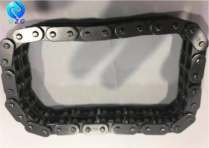 Πλάκες ευθείας πλάγιας Αλυσίδα κυλίνδρων από ανθρακούχο χάλυβα Μεταφορική αλυσίδα